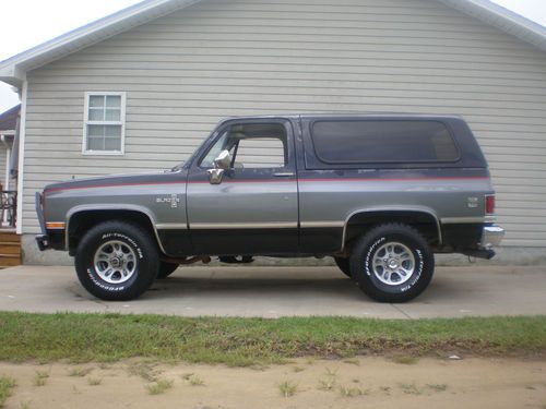 1987 chevrolet blazer silverado sport utility 2-door 5.7l