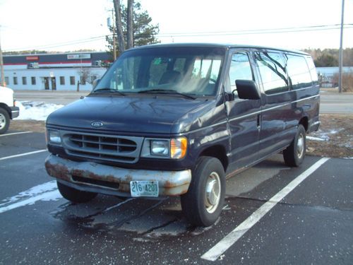 Ford e-350 super duty xlt extended cargo van work truck