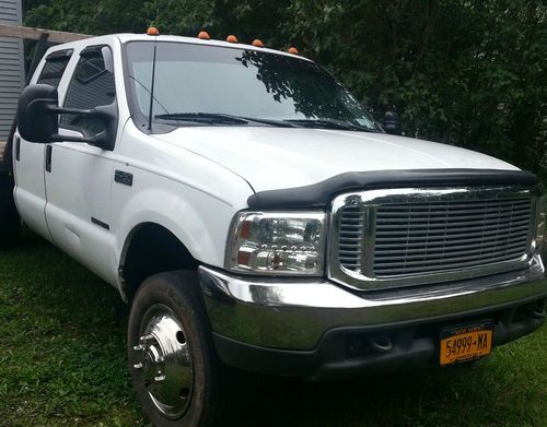 Ford diesel flatbed f450 extended cab dually