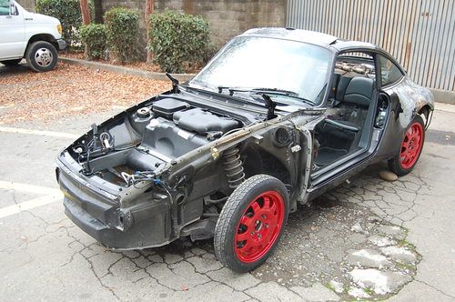 1997 porsche 993 targa rolling chassis project race car parts car