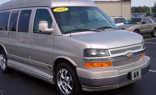 2008 chevy conversion van by explorer (for dog shows, camping)