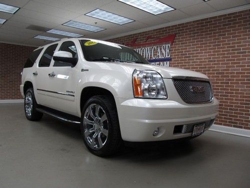2013 gmc denali hybrid dvd navigation chrome 3rd row seat warranty