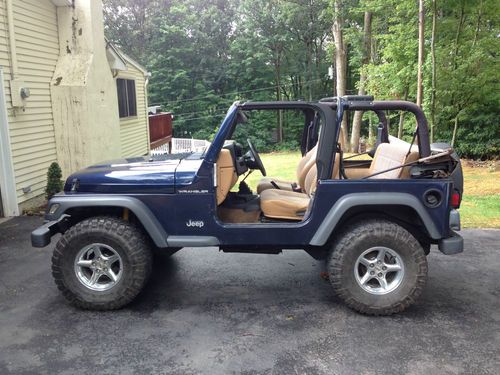 1997 jeep wrangler se sport utility 2-door 2.5l "no rerserve"