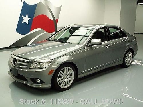 2008 mercedes-benz c300 sport p1 4matic awd sunroof 75k texas direct auto