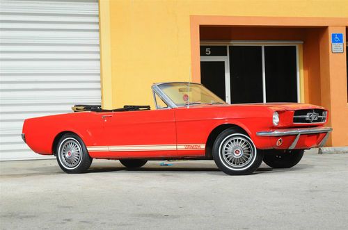 1965 ford mustang convertible