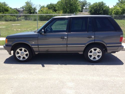 2002 land rover range rover rhino edition hse sport utility 4-door 4.6l