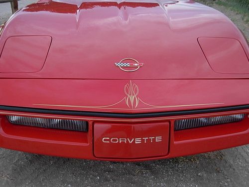 1987 Chevrolet Corvette Base Hatchback 2-Door 5.7L Cherry Red-Nevada car-Awesome, image 3