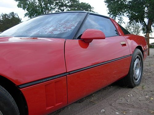 1987 Chevrolet Corvette Base Hatchback 2-Door 5.7L Cherry Red-Nevada car-Awesome, image 5
