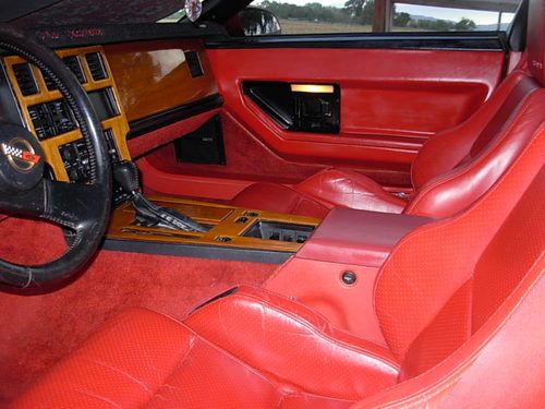 1987 Chevrolet Corvette Base Hatchback 2-Door 5.7L Cherry Red-Nevada car-Awesome, image 7