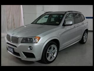 11 bmw x3 awd 35i, leather, sunroof, sport, we finance!