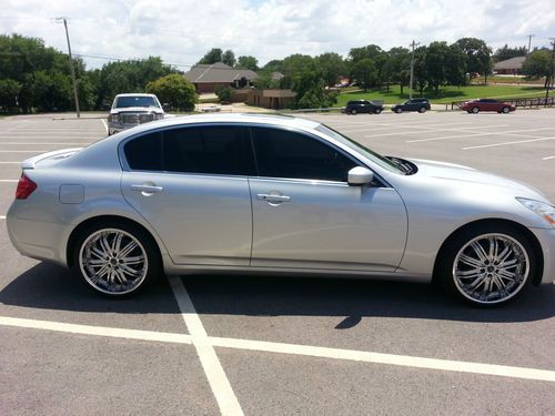 2009 infiniti g37 base sedan 4-door 3.7l