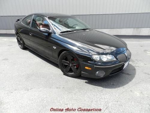 2004 pontiac gto *auto-5.7v8-matte blk wheels-red lther