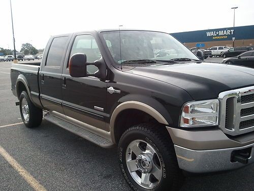 2006 ford f-250 king ranch 6.0 turbo diesel 4x4. (sct livewire ts) (arp studs)