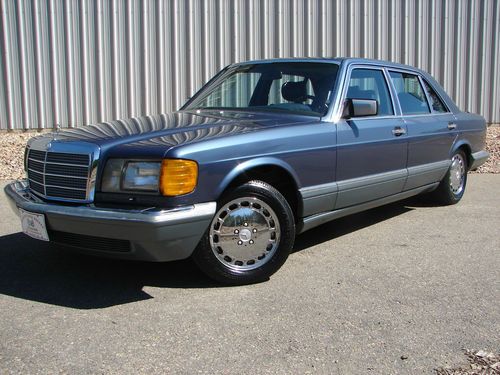 1987 mercedes 560 sel luxury vehicle!! beautiful car!!
