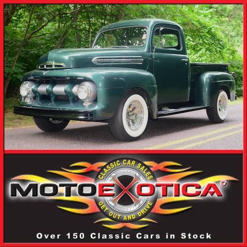 1951 ford f1 pickup-older body off restoration-239 flathead v8 upgrade-awesome!