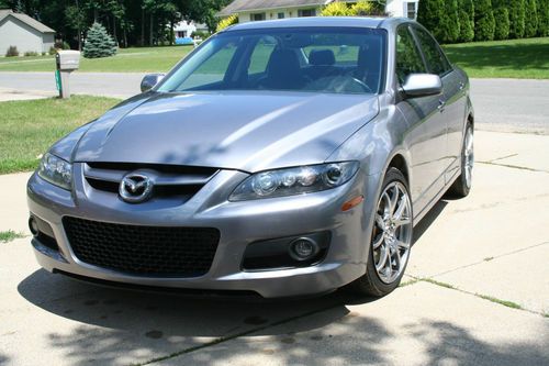 2007 mazda 6 mazdaspeed 6 4-door 2.3l turbo grand touring low miles! rare color