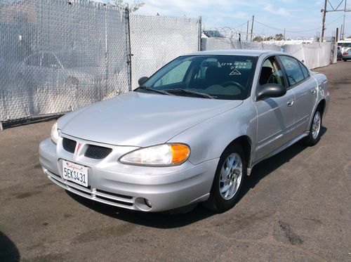 2000 pontiac grand am, no reserve