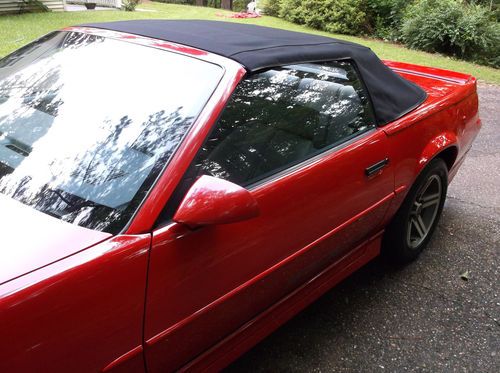1988 Original Chevrolet Convertible Camaro IROC-Z Red | NO RESERVE, image 9