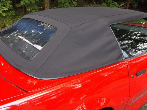 1988 Original Chevrolet Convertible Camaro IROC-Z Red | NO RESERVE, image 12