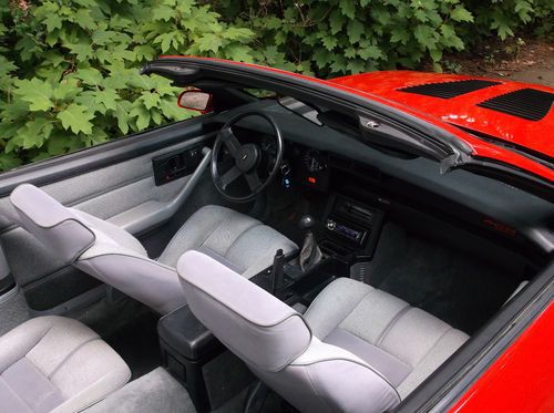 1988 Original Chevrolet Convertible Camaro IROC-Z Red | NO RESERVE, image 15