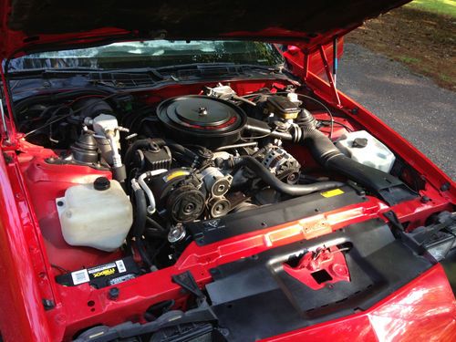 1988 Original Chevrolet Convertible Camaro IROC-Z Red | NO RESERVE, image 22