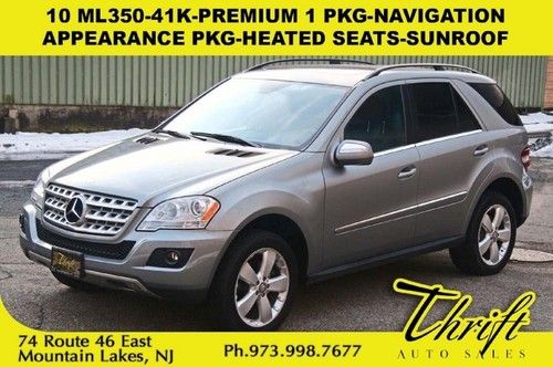 10 ml350-41k-premium 1 pkg-navigation-appearance pkg-heated seats-sunroof