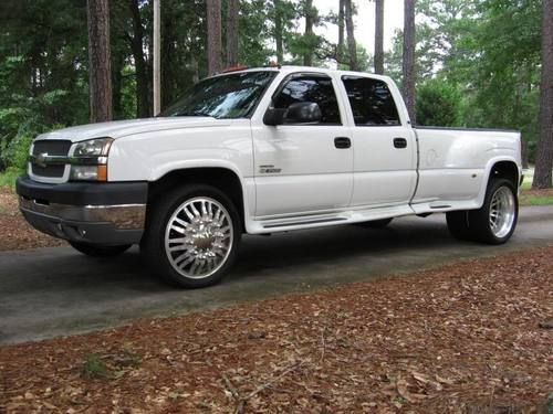 2004 chevrolet 3500 duramax diesel allison dually custom semi 24's exhaust