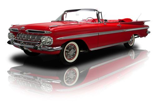 Frame off restored impala convertible 348 tri-power v8