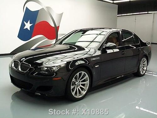 2009 bmw m5 v10 500 hp htd leather sunroof nav hud 29k texas direct auto