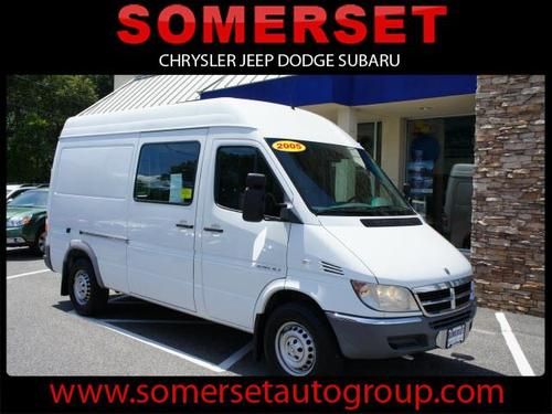 Stop!! l@@k 2005 dodge sprinter 2500 diesel high roof 140 wb cargo