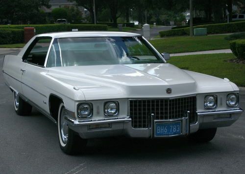 Amazing original two owner survivor -1971 cadillac coupe de ville -25k orig mi