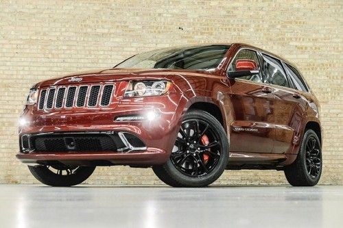 2012 jeep grand cherokee srt-8! 1ownr! navigation! rear camera! pano roof!