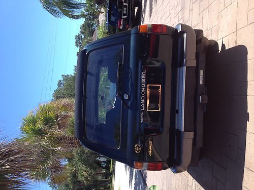 1995 TOYOTA LAND CRUISER GREEN AUTOMATIC 182798 MILES DW774, image 4