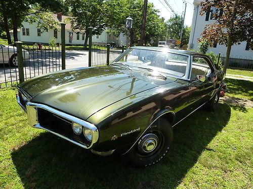 1968 pontiac firebird coupe