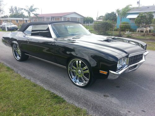 1972 buick skylark gs custom convertible 2-door 7.5l vert