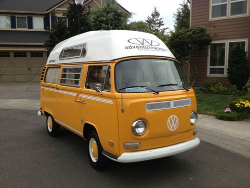 1972 volkswagon bus adventurewagen westfalia new!!