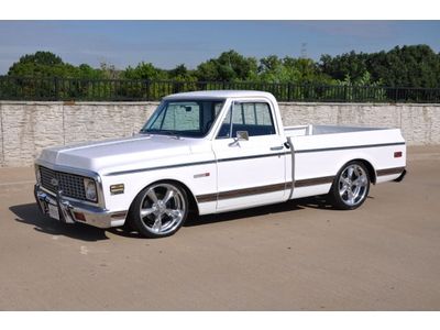 1972 chevrolet cheyenne c-10 shortbed fleetside resto mod