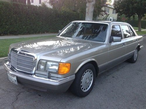 1990 mercedes benz 560sel only 66k original miles one owner