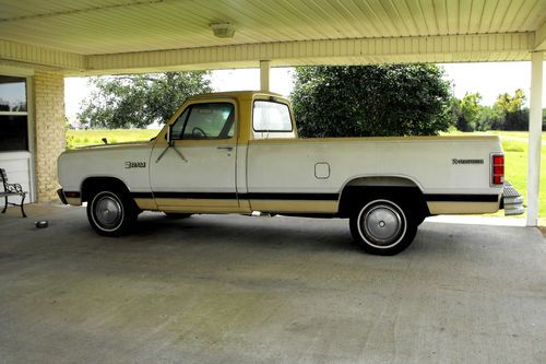 1981 dodge prospector ram truck 1 owner 318 v8  82k original miles  rare color