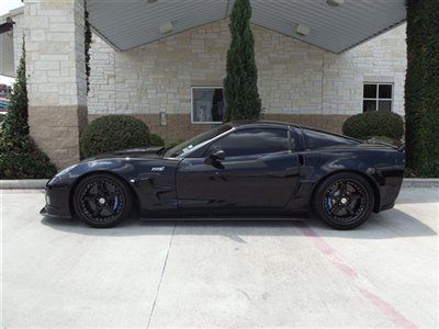 Zr-1 low miles 2 dr coupe manual gasoline 6.2l v8 sfi ohv 16v super charged blac