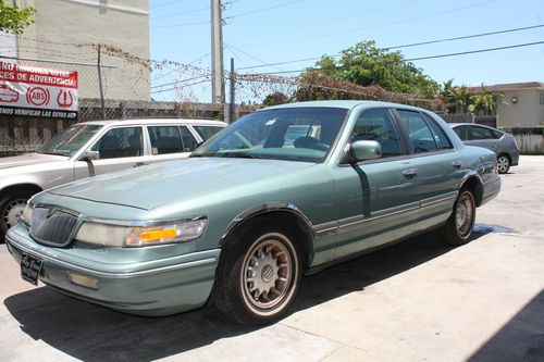 1997 mercury grand marquis clean title perfect a/c  florida driver