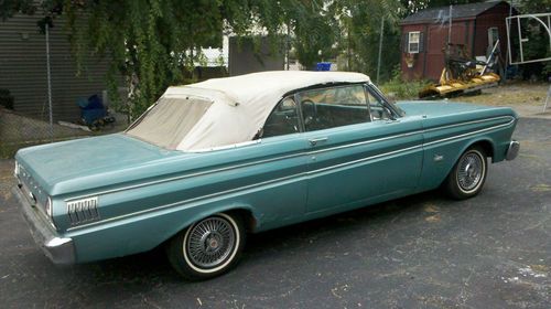 1964 ford falcon convertible with factory air conditioning barn find