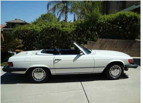 1981 mercedes-benz 380sl base convertible 2-door 3.8l