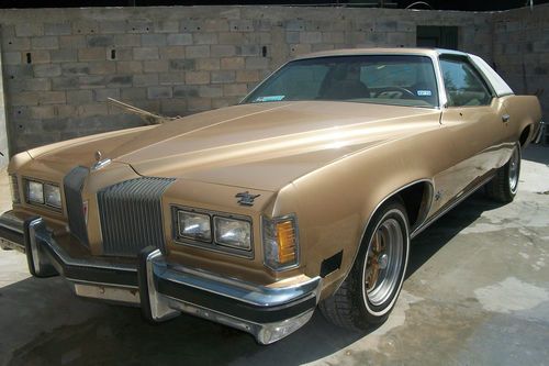 1976 pontiac grand prix t-tops  50th anniversary !!!!!!