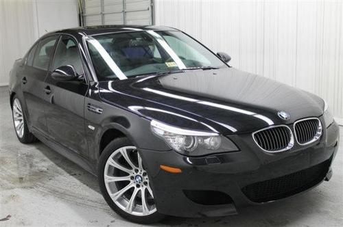 2009 bmw m5 smg navigation leather moon roof heated seats black interior