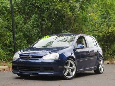 2007 volkswagen rabbit! 5-speed! no reserve! 1-owner! clean car! no accidents!