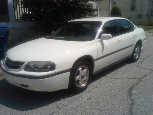 2003 chevrolet impala base sedan 4-door 3.4l