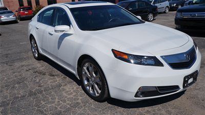 2012 acura tl sh-awd all wheel drive advance pkg 14k navigation low % financing!