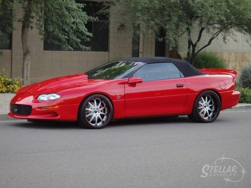 2002 chevy camaro convertible gmmg prototype wide body 750hp 225 miles 1 of 1