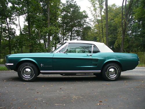 1967 ford mustang convertible